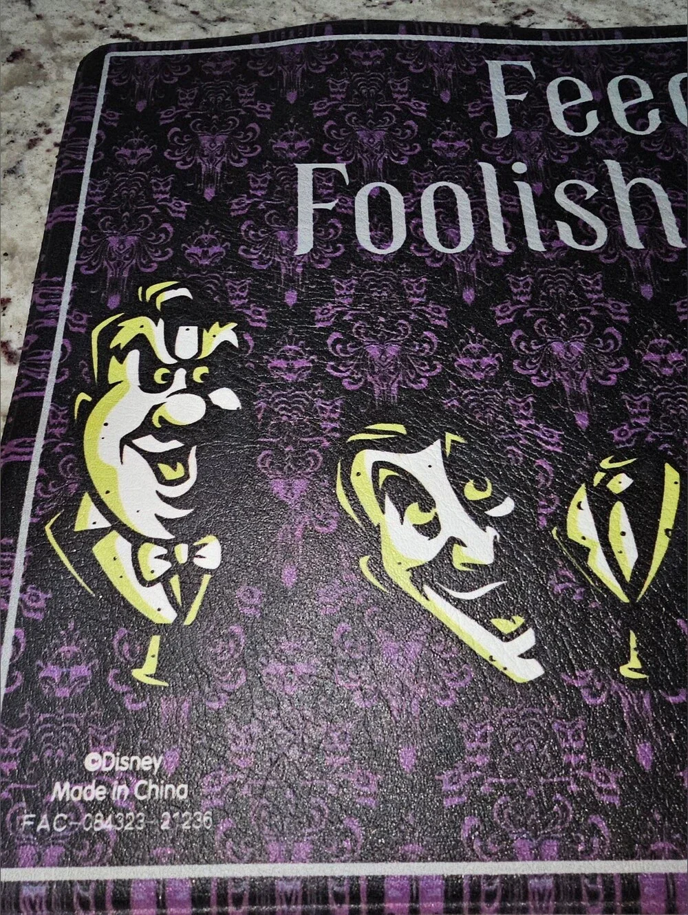 Disney Parks The Haunted Mansion Pet Feeding Mat